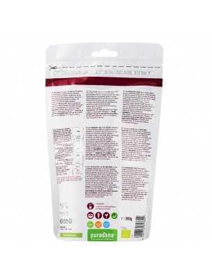 Image 57415 supplémentaire pour Poudre de Betteraves Rouges Bio - Vitalité SuperFoods 200g - Purasana