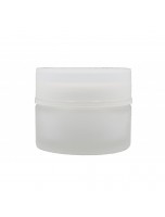 Image de Pot en Verre Dépoli de 50 ml pour crèmes et baumes depuis Accessoires pour huiles essentielles en ligne | Découvrez notre sélection