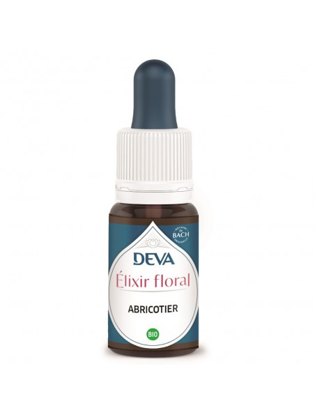 Achetez Abricotier Bio - Joie, Douceur et Plénitude Elixir floral 15 ml - Deva à l'herboristerie Louis Image principale de Abricotier Bio - Joie, Douceur et Plénitude Elixir floral 15 ml - Deva