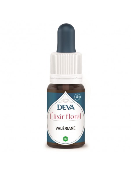 Achetez Valériane Bio - Sérénité et Apaisement Elixir floral 15 ml - Deva à l'herboristerie Louis Image principale de Valériane Bio - Sérénité et Apaisement Elixir floral 15 ml - Deva