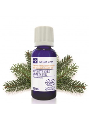 Image de Epinette Noire Bio - Huile essentielle de Picea mariana 10 ml - Ad Naturam depuis Angélique Bio - Huile essentielle d'Angelica Archangelica 2ml