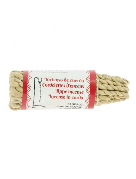 Achetez Cordelettes d'Encens Népalaises - Bois de Santal - 24 Cordelettes à l'herboristerie Louis Image principale de Cordelettes d'Encens Népalaises - Bois de Santal - 24 Cordelettes