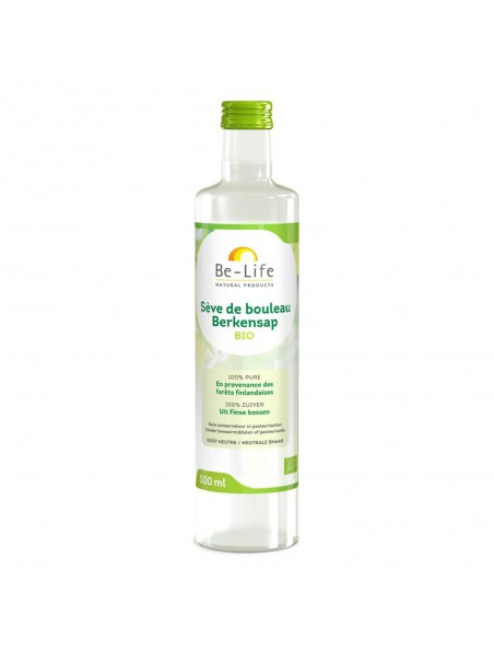 Achetez Sève de Bouleau Bio - Dépuratif et Revitalisant 500 ml - Be-Life à l'herboristerie Louis Image principale de Sève de Bouleau Bio - Dépuratif et Revitalisant 500 ml - Be-Life