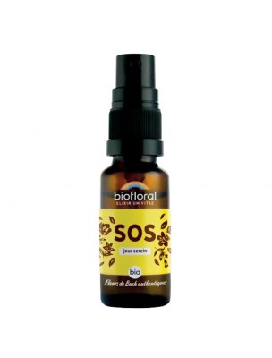 Image de Complexe Secours Jour Serein Bio - Spray Complexe Secours Bio aux Fleurs de Bach 20 ml - Biofloral depuis Animalyon Vitalité - 500 ml - Catalyons