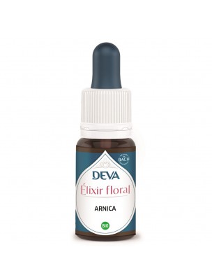 Image de Arnica Bio - Régénération et Réconfort Elixir floral 15 ml - Deva depuis Angélique Bio - Assistance Elixir floral 15 ml - Deva