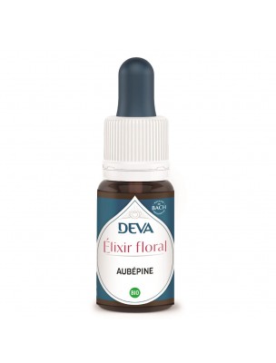 Image de Aubépine Bio - Paix du cœur Liberté Elixir floral 15 ml - Deva depuis Coeur de Marie Bio - Libération émotionnelle 15ml - Deva