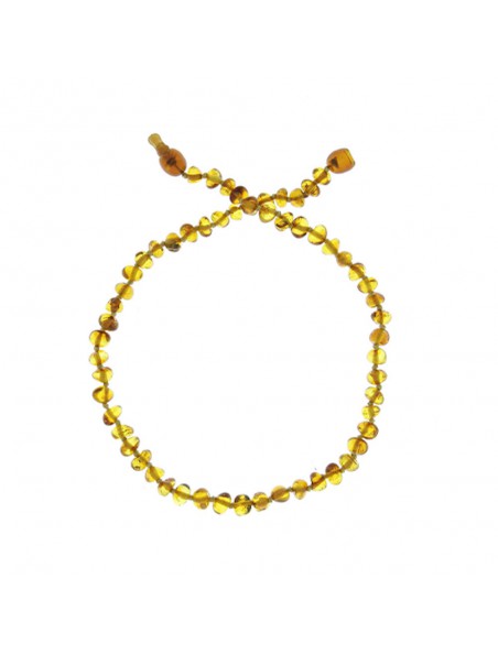 Achetez Collier d'Ambre Enfant - Honey 33 cm - Baltic Way à l'herboristerie Louis Image principale de Collier d'Ambre Enfant - Honey 33 cm - Baltic Way