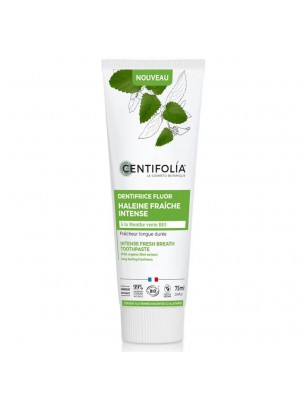 Image 70732 supplémentaire pour Dentifrice Haleine Fraîche Intense à la Menthe Bio - Fraîcheur Longue Durée 75 ml - Centifolia