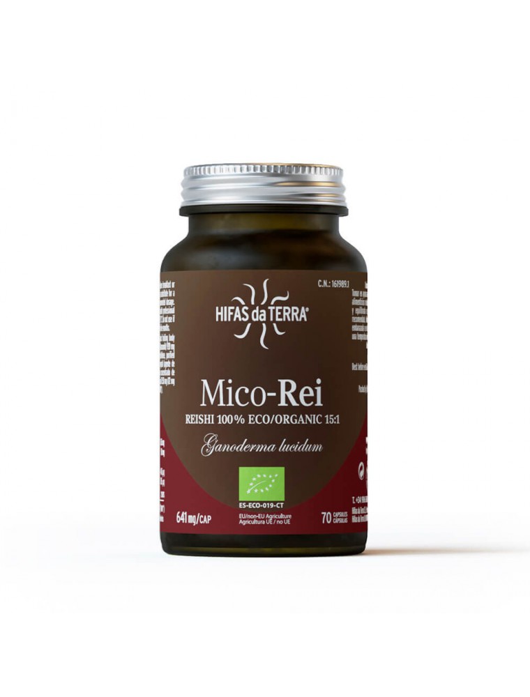 Image principale de la modale pour Mico-Rei Bio - Immunité et Tonus 70 capsules - Hifas Da Terra