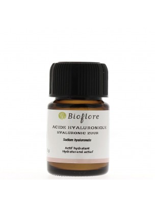 Image de Acide hyaluronique - Hydratant et Repulpant 3 grammes - Bioflore depuis Amande Douce Bio - Huile Végétale de Prunus Dulcis 100 ml - Propos Nature