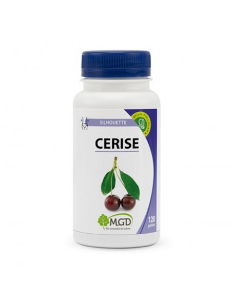 Achetez Cerise 250 mg - Elimination 120 gélules - MGD Nature à l'herboristerie Louis Image principale de Cerise 250 mg - Elimination 120 gélules - MGD Nature