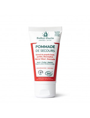 Image de Pommade de Secours 50ml - Pour peaux agressées - Ballot-Flurin depuis Elixir Venin d'Abeille Bio - Ballot-Flurin