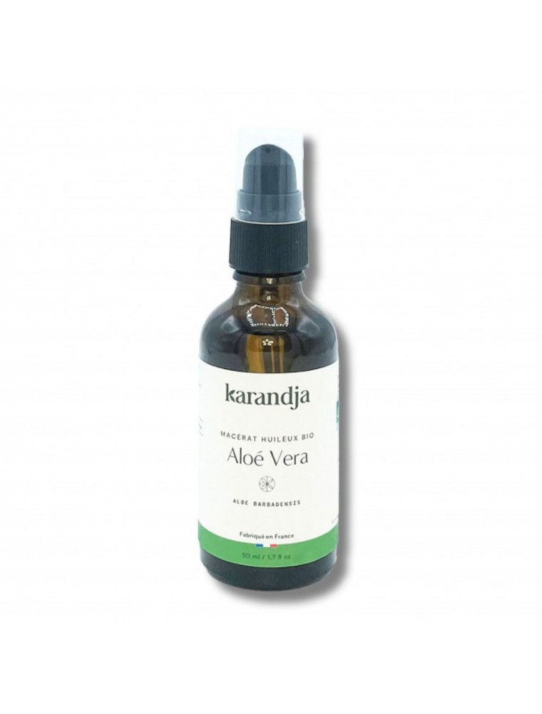 Image principale de la modale pour Aloe vera Bio - Macerât Huileux d'Aloe barbadensis 50 ml - Karandja