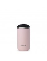 Image de Travel Mug Isotherme Matt Pastel Rose - Hydratation 470 ml - Qwetch depuis Contenants isothermes