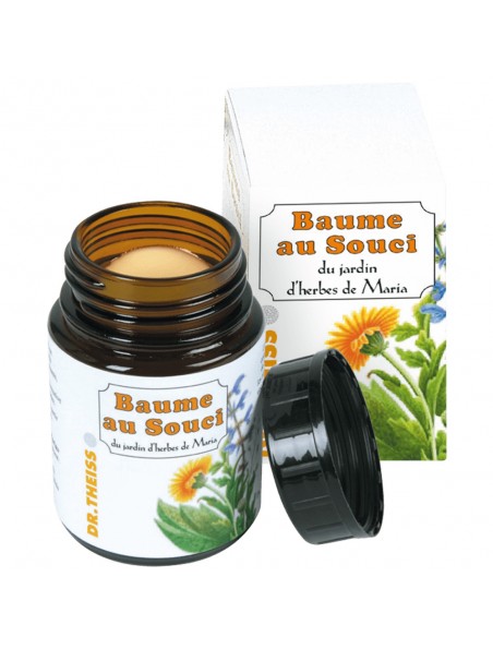 Achetez Baume au Souci du Jardin d'Herbes de Maria - Soin de la Peau 100 ml - Dr Theiss à l'herboristerie Louis Image principale de Baume au Souci du Jardin d'Herbes de Maria - Soin de la Peau 100 ml - Dr Theiss