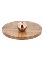 Image de Porte-Encens Soleil et Lune Cuivre - Diffuseur d'Encens depuis Porte encens et diffuseurs - Retrouvez nos produits de phytothérapie et herboristerie (2)