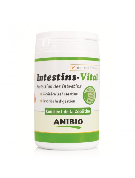 Achetez Intestins-Vital - Protection des Intestins 160g - AniBio à l'herboristerie Louis Image principale de Intestins-Vital - Protection des Intestins 160g - AniBio