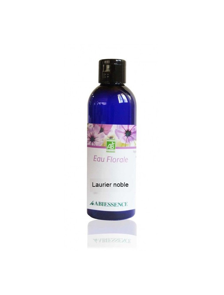 Image principale de la modale pour Laurier noble Bio - Hydrolat (eau florale) 200 ml - Abiessence