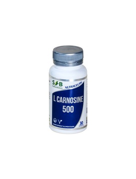 Achetez L Carnosine 500 - Antioxydant 30 comprimés - SFB Laboratoires à l'herboristerie Louis Image principale de L Carnosine 500 - Antioxydant 30 comprimés - SFB Laboratoires