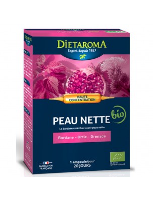 Image 25247 supplémentaire pour C.I.P. Peau Nette Bio - Peau 20 ampoules - Dietaroma