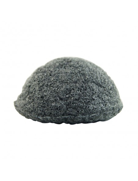 Achetez Eponge Konjac au Charbon de Bambou - Nature et Partage à l'herboristerie Louis Image principale de Eponge Konjac au Charbon de Bambou - Nature et Partage