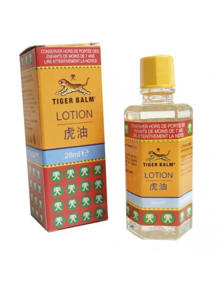 Achetez Lotion Baume du Tigre - Muscles et Articulations 28 ml - Tiger Balm à l'herboristerie Louis Image principale de Lotion Baume du Tigre - Muscles et Articulations 28 ml - Tiger Balm