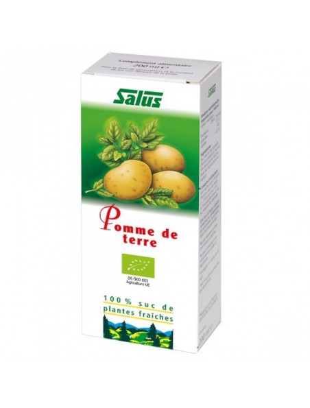 Achetez Pomme de terre Bio - jus de plante fraîche 200 ml – Salus à l'herboristerie Louis Image principale de Pomme de terre Bio - jus de plante fraîche 200 ml – Salus