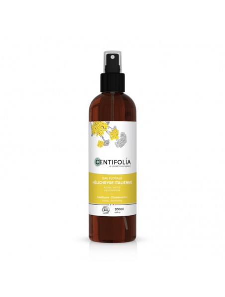 Achetez Hélichryse Bio - Hydrolat (eau florale) 200 ml - Centifolia à l'herboristerie Louis Image principale de Hélichryse Bio - Hydrolat (eau florale) 200 ml - Centifolia