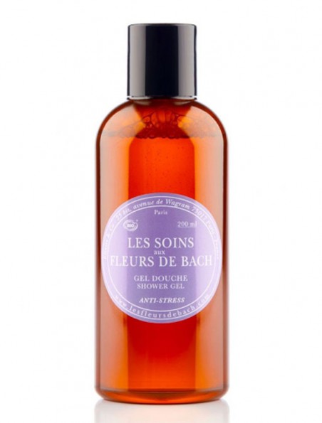 Achetez Gel douche corps anti-stress Bio aux Fleurs de Bach 200 ml - Elixirs and Co à l'herboristerie Louis Image principale de Gel douche corps anti-stress Bio aux Fleurs de Bach 200 ml - Elixirs and Co