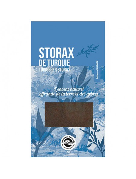 Achetez Storax de Turquie - Résine aromatique 20 g - Les Encens du Monde à l'herboristerie Louis Image principale de Storax de Turquie - Résine aromatique 20 g - Les Encens du Monde