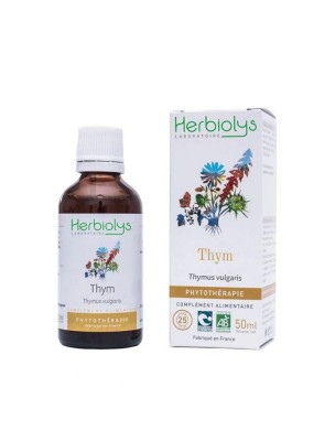 Image de Thym Bio - Digestion et Tonus Teinture-mère Thymus vulgaris 50 ml - Herbiolys depuis Phyto Cellulite Bio - Teinture mère de plantes 125 ml | Louis