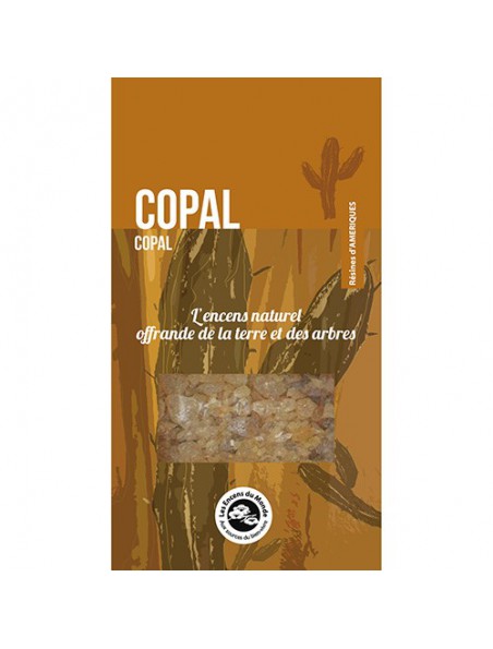 Achetez Copal - Résine d'encens aromatique 30 g - Les Encens du Monde à l'herboristerie Louis Image principale de Copal - Résine d'encens aromatique 30 g - Les Encens du Monde