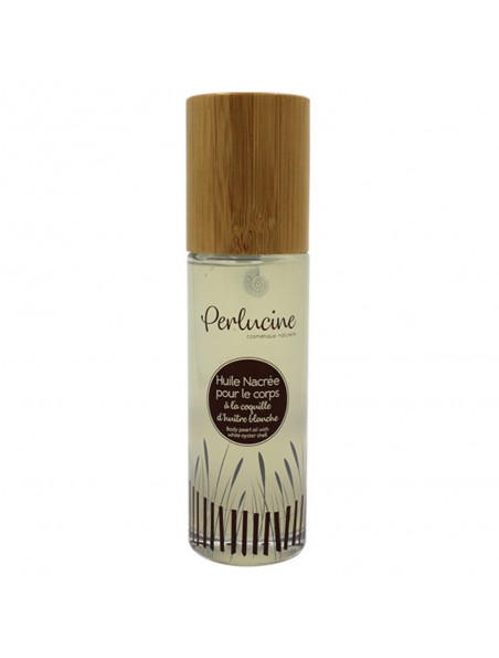 Achetez Huile Nacrée pour le Corps à la Coquille d'Huître Blanche Bio - Soin du Corps 100 ml - Perlucine à l'herboristerie Louis Image principale de Huile Nacrée pour le Corps à la Coquille d'Huître Blanche Bio - Soin du Corps 100 ml - Perlucine