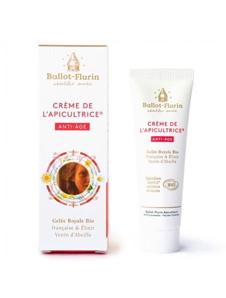 Achetez Anti-âge, Crème de l'Apicultrice - Anti-ride et liftant intense - Ballot-Flurin à l'herboristerie Louis Image principale de Anti-âge, Crème de l'Apicultrice - Anti-ride et liftant intense - Ballot-Flurin