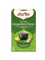 Image de Thé vert Gingembre Citron - Note inoubliable 17 sachets - Yogi Tea depuis Achetez nos thés en infusettes naturels et bio - Herboristerie en ligne (3)
