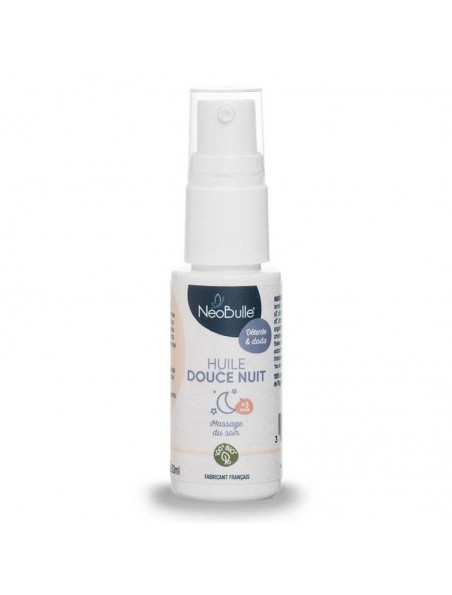 Achetez Huile Douce Nuit Bio - Massage du soir 20 ml - Néobulle à l'herboristerie Louis Image principale de Huile Douce Nuit Bio - Massage du soir 20 ml - Néobulle