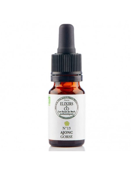 Achetez Ajonc (Gorse) N°13 Bio - Confiance et Espoir Fleurs de Bach 10 ml - Elixirs and Co à l'herboristerie Louis Image principale de Ajonc (Gorse) N°13 Bio - Confiance et Espoir Fleurs de Bach 10 ml - Elixirs and Co