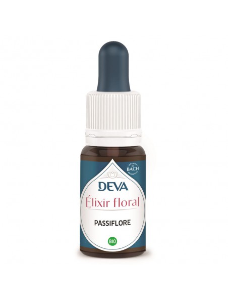 Achetez Passiflore Bio - Lâcher-prise et Sérénité Elixir floral 15 ml - Deva à l'herboristerie Louis Image principale de Passiflore Bio - Lâcher-prise et Sérénité Elixir floral 15 ml - Deva