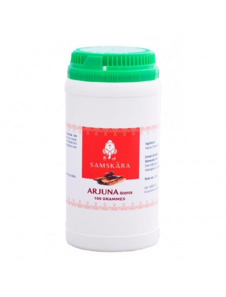 Achetez Arjuna écorce poudre - Santé Cardio-vasculaire 100g - Samskara à l'herboristerie Louis Image principale de Arjuna écorce poudre - Santé Cardio-vasculaire 100g - Samskara