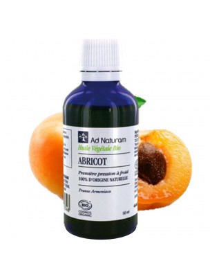 Image 65152 supplémentaire pour Abricot Bio - Huile Végétale de Prunus armeniaca 50 ml - Ad Naturam