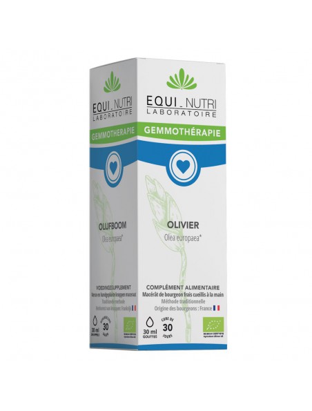 Achetez Olivier Macérât de Jeune Pousse Bio - Circulation 30 ml - Equi-Nutri à l'herboristerie Louis Image principale de Olivier Macérât de Jeune Pousse Bio - Circulation 30 ml - Equi-Nutri