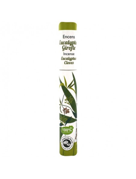 Achetez Eucalyptus Girofle - Encens végétal 30 bâtonnets - Les Encens du Monde à l'herboristerie Louis Image principale de Eucalyptus Girofle - Encens végétal 30 bâtonnets - Les Encens du Monde
