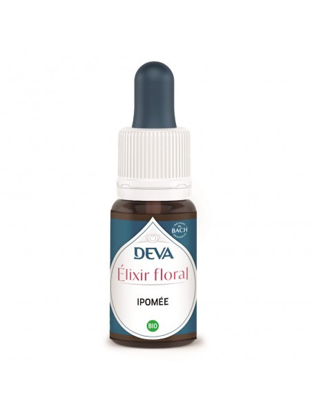 Achetez Ipomée Bio - Vitalité et Stabilité Elixir floral 15 ml - Deva à l'herboristerie Louis Image principale de Ipomée Bio - Vitalité et Stabilité Elixir floral 15 ml - Deva