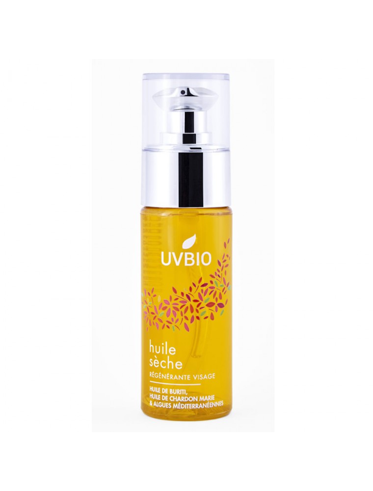 Image principale de la modale pour Huile Sèche Bio - Soin Régénérant du visage 100 ml - UV Bio