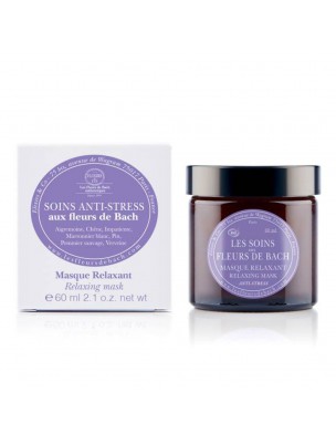 Image de Masque visage anti-stress Bio aux Fleurs de Bach 60 ml - Elixirs and Co depuis Bisglycinate de Mag. et Vit. B6 - Détente 180 gélules - Vital Osmose
