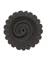 Image de Porte-Encens Kamala en Terre Cuite - Fumigation des Cordelettes depuis Relaxez-vous avec nos produits de phytothérapie et d'herboristerie (8)