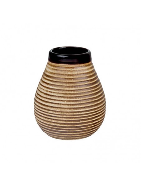 Achetez Calebasse à Maté en Céramique 350 ml à l'herboristerie Louis Image principale de Calebasse à Maté en Céramique 350 ml