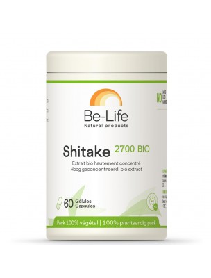 Image de Shitake 2700 BIO - Défenses Naturelles 60 gélules - Be-Life depuis Enlumineur Shine-up Powder Bio Duo - Rose et Or Zao Make-up