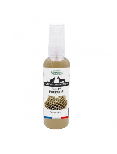 Achetez Propolis - Cicatrisation et Soin Buccal des Chiens et Chats 100 ml - Floralpina à l'herboristerie Louis Image principale de Propolis - Cicatrisation et Soin Buccal des Chiens et Chats 100 ml - Floralpina