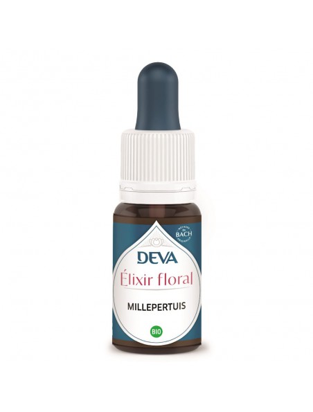 Achetez Millepertuis Bio - Protection et Force intérieure Elixir floral 15 ml - Deva à l'herboristerie Louis Image principale de Millepertuis Bio - Protection et Force intérieure Elixir floral 15 ml - Deva